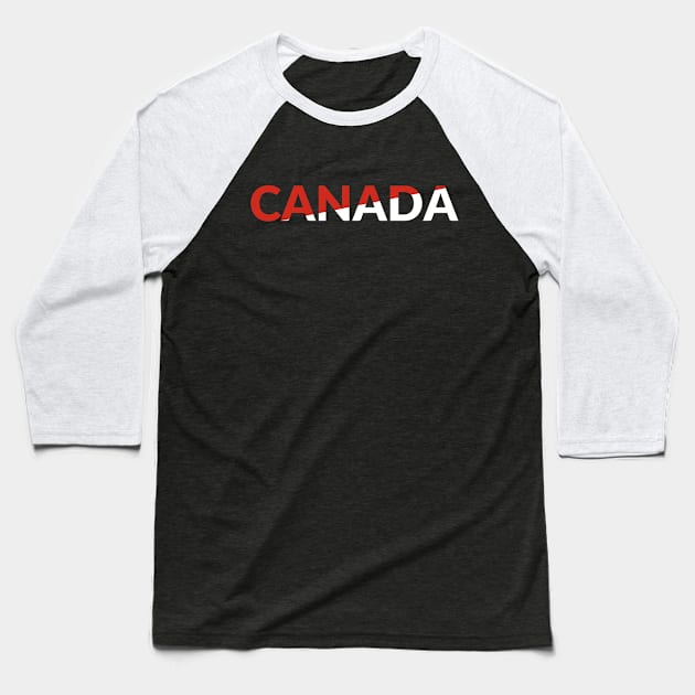 Canada Baseball T-Shirt by GR-ART